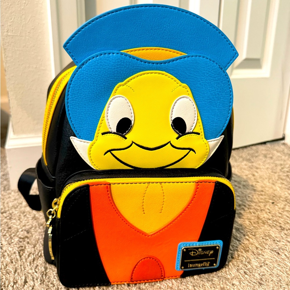 BNWOT Jiminy Cricket Loungefly Backpack